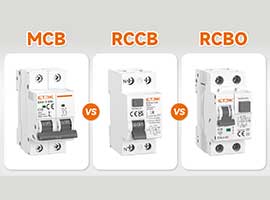 RCBO vs. RCD vs. MCB What's the Difference